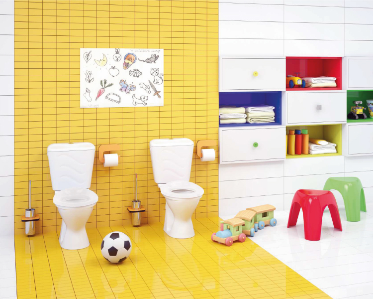 Ванна кімната для дітей: як вибрати сантехніку й безпечно оформити простір