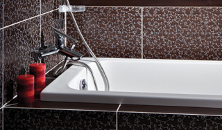 Лоск мокрого бетону: ванна кімната в стилі лофт